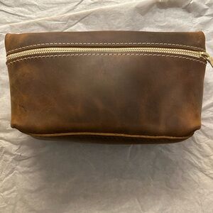 Portland Leather Goods Makeup Bag